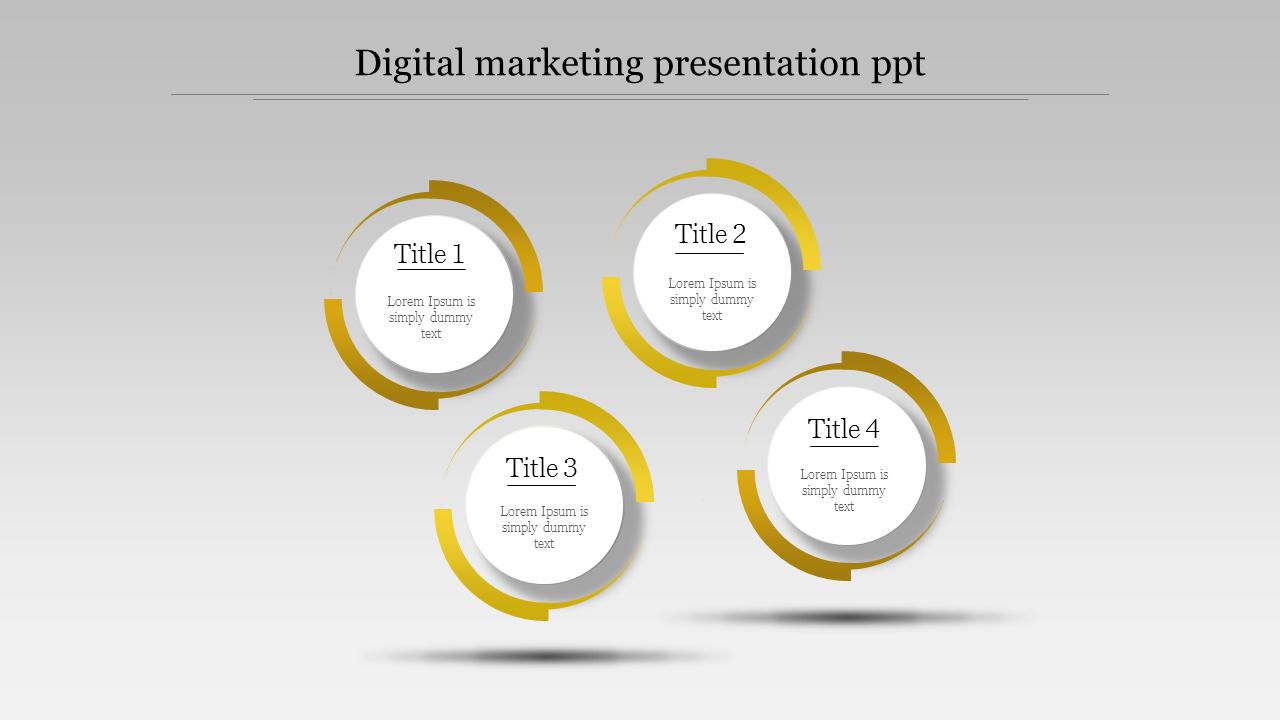 Free - Get Modern Digital Marketing Presentation PPT Slides